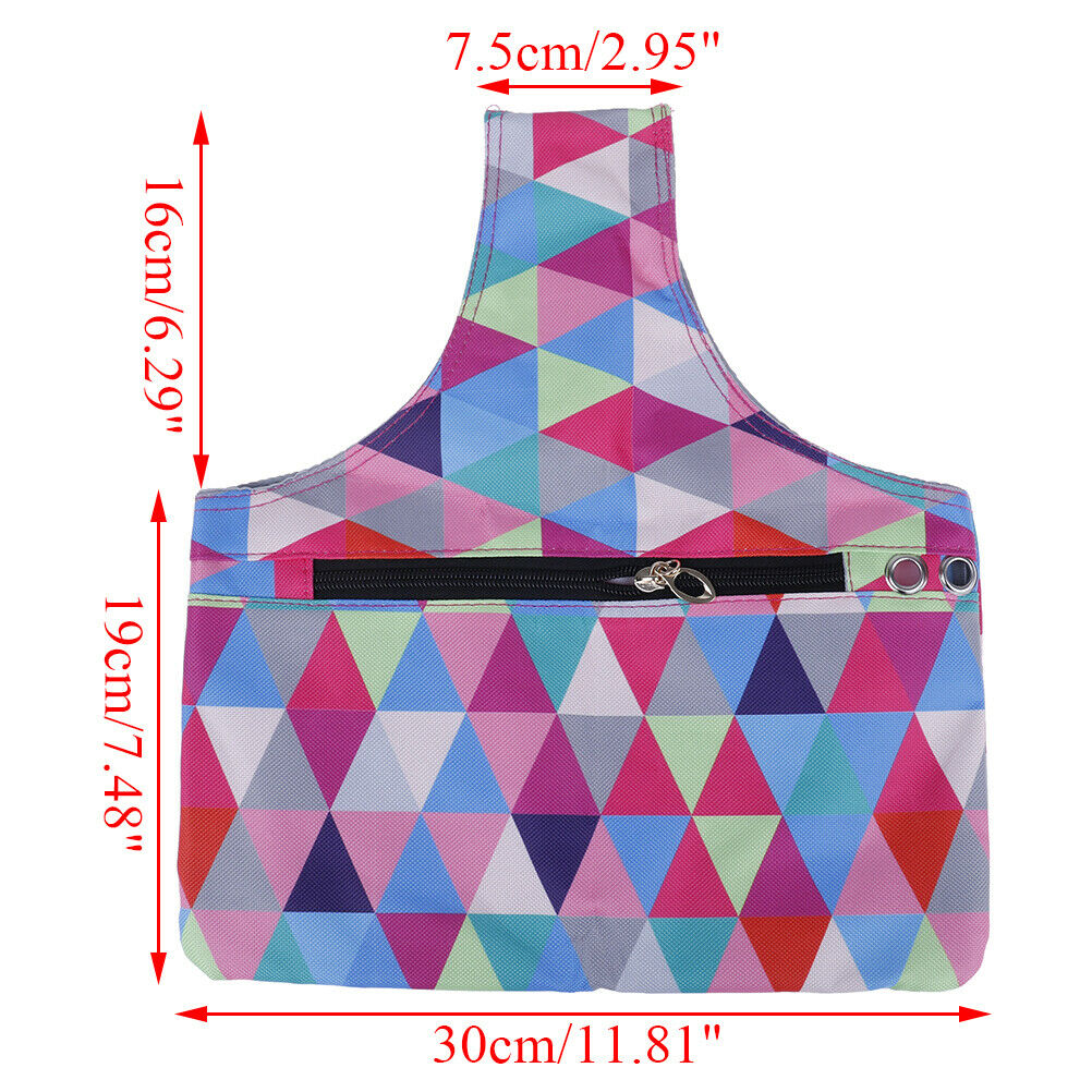 Portable Knitting Needle Storage Bag Oxford Cloth Yarn Crochet Knit OrganizeBDA