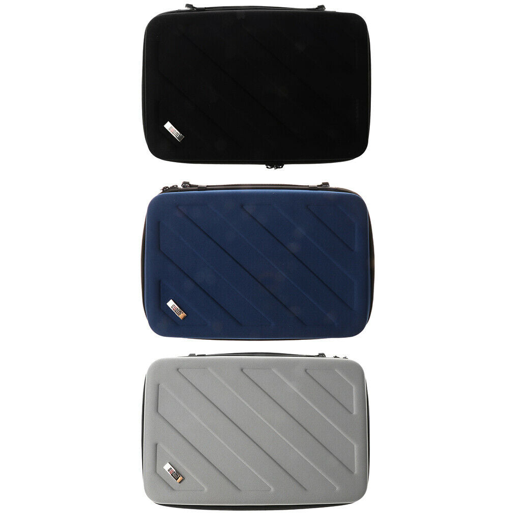 Two-way zipper Protective Nylon Storage Case Bag For Gopro Cameras L Black