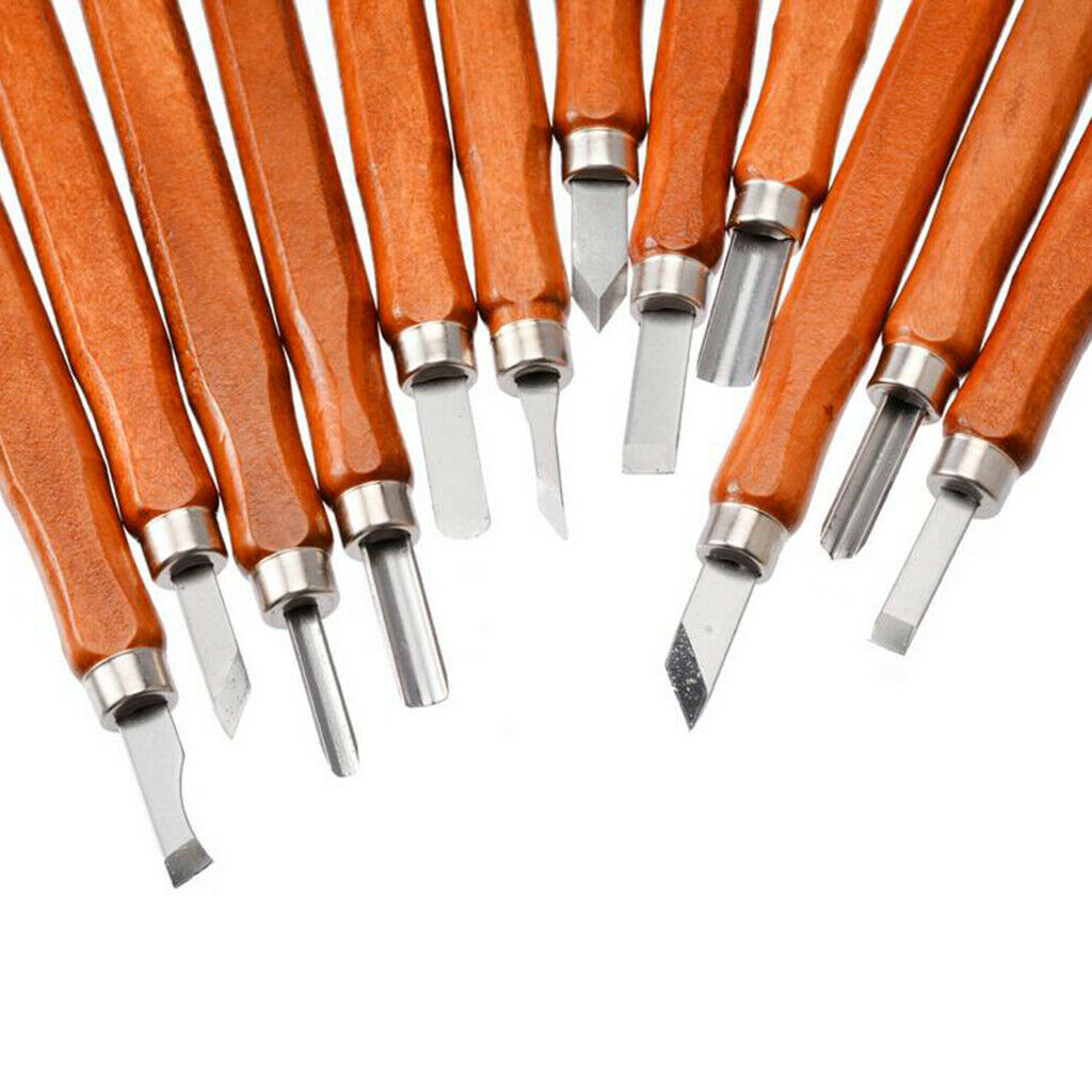Professional 12pc/set DIY Woodworking  Tool Kits Arts Crafts Cutter