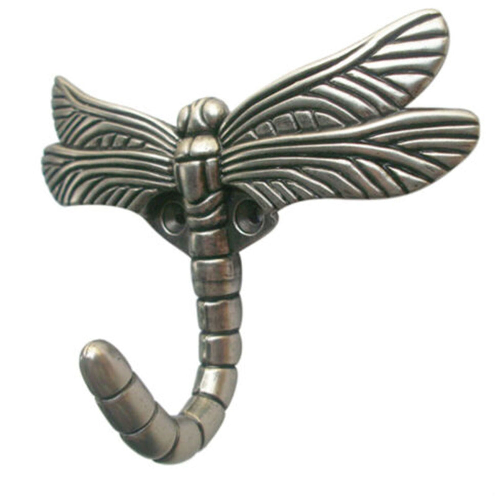 Bathroom Hat Hanger Wall Mounted Universal Dragonfly Shape Coat Hook Zinc Alloy