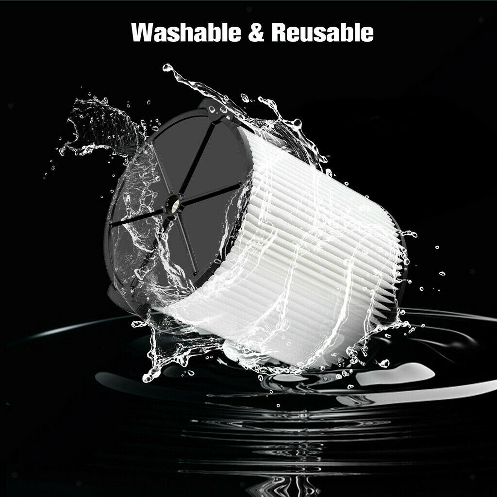Wet/dry Vac Filter Reusable for   VF4000 Vacuum Cleaner Pleated Filter