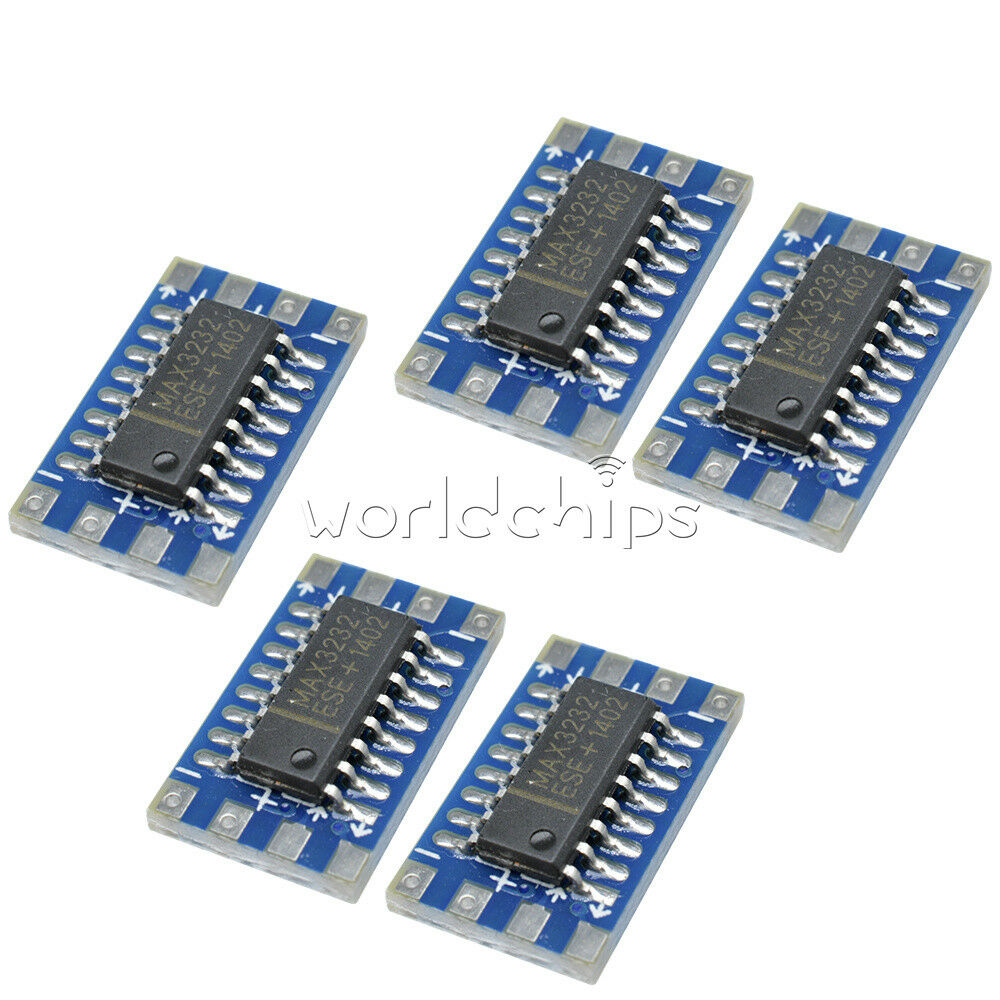 20PCS MAX3232 MAX3232CSE Serial Port Mini RS232 to TTL Converter Adaptor Module