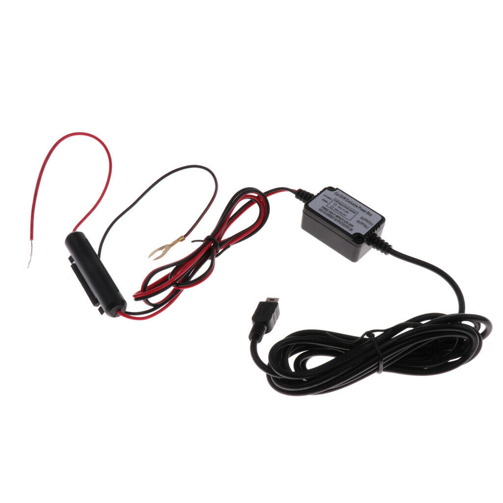 300cm Dash Cam Hardwire Kit DVR Car Chager for USB Mini 0806 0805 0803
