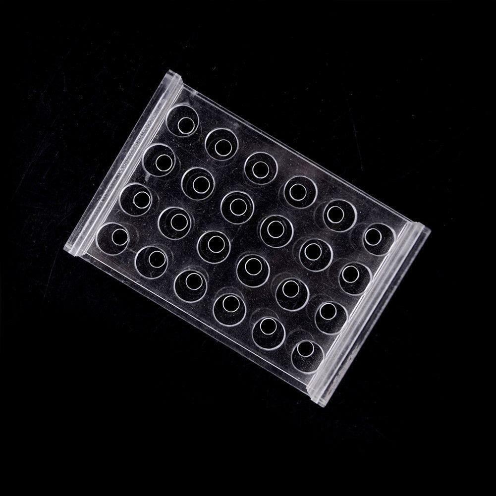 24 Holes Test Tube Rack Testing Tubes Holder Storage Plastic Lab Supplies NEW