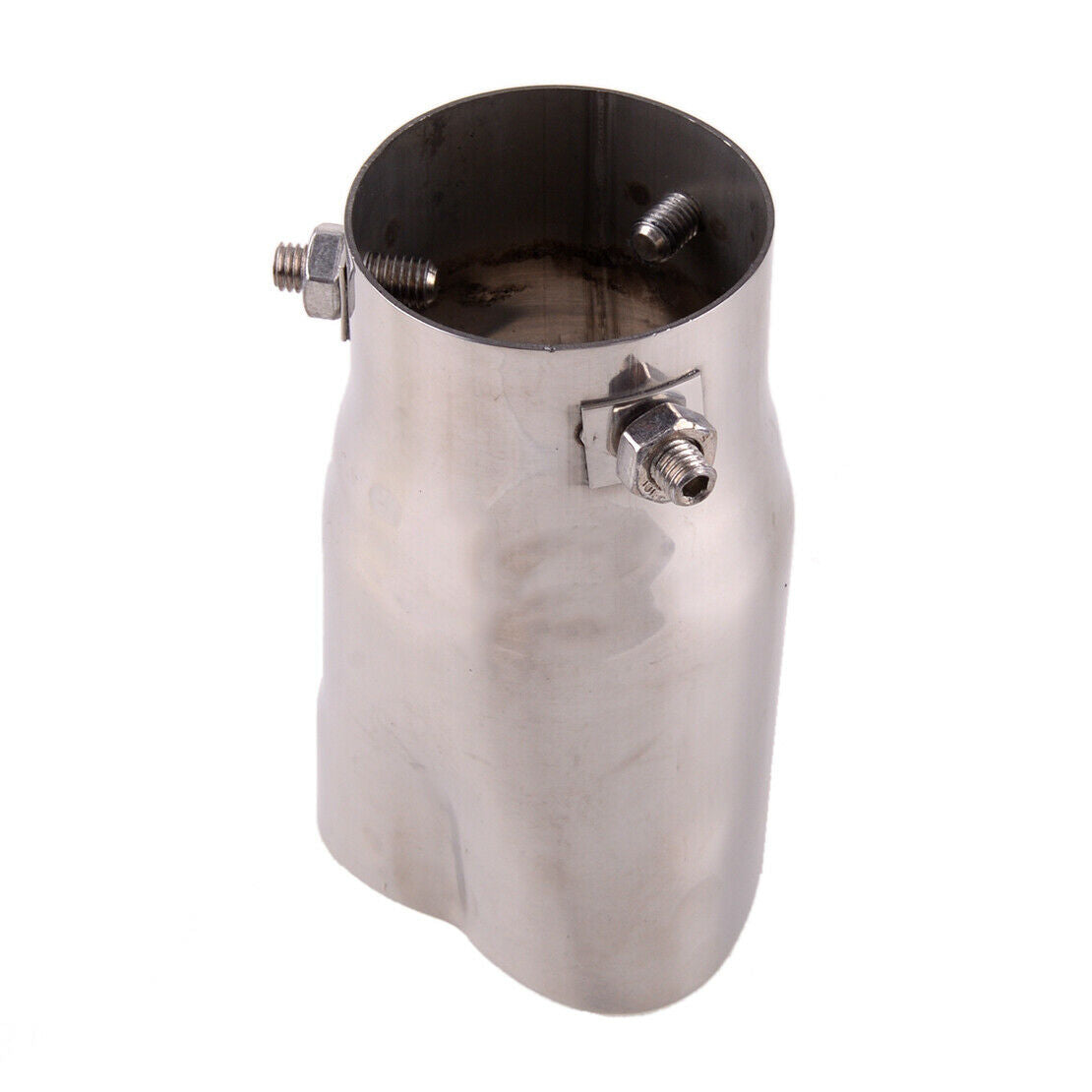Heart Shape Exhaust Tip Tail Inlet Stainless Steel Exhaust Muffler Tip Pipe New