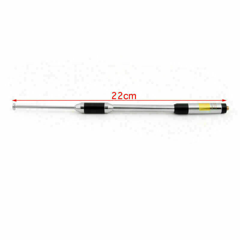 5Pcs RH770 SMA Female Telescopic Dual Band 144/430MHz Antenna For UV-5R Radio CA