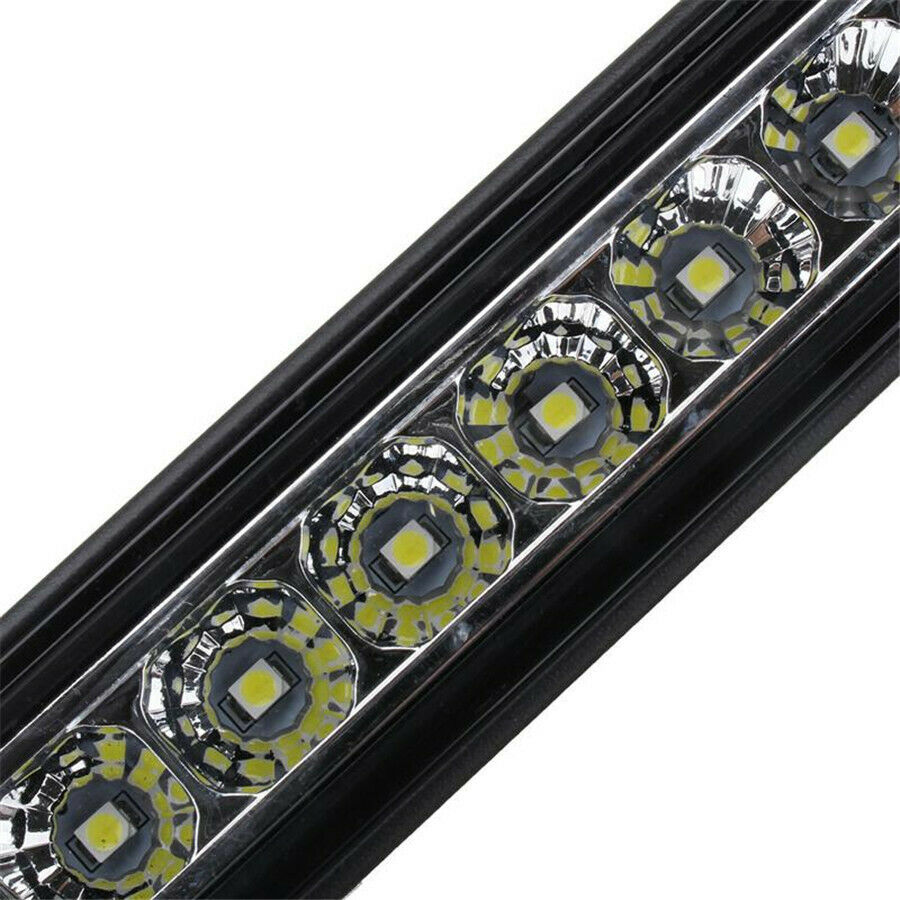 White Color LED Car Truck Tail Brake Stop Light Bar Strip Signal Lamp Waterproof