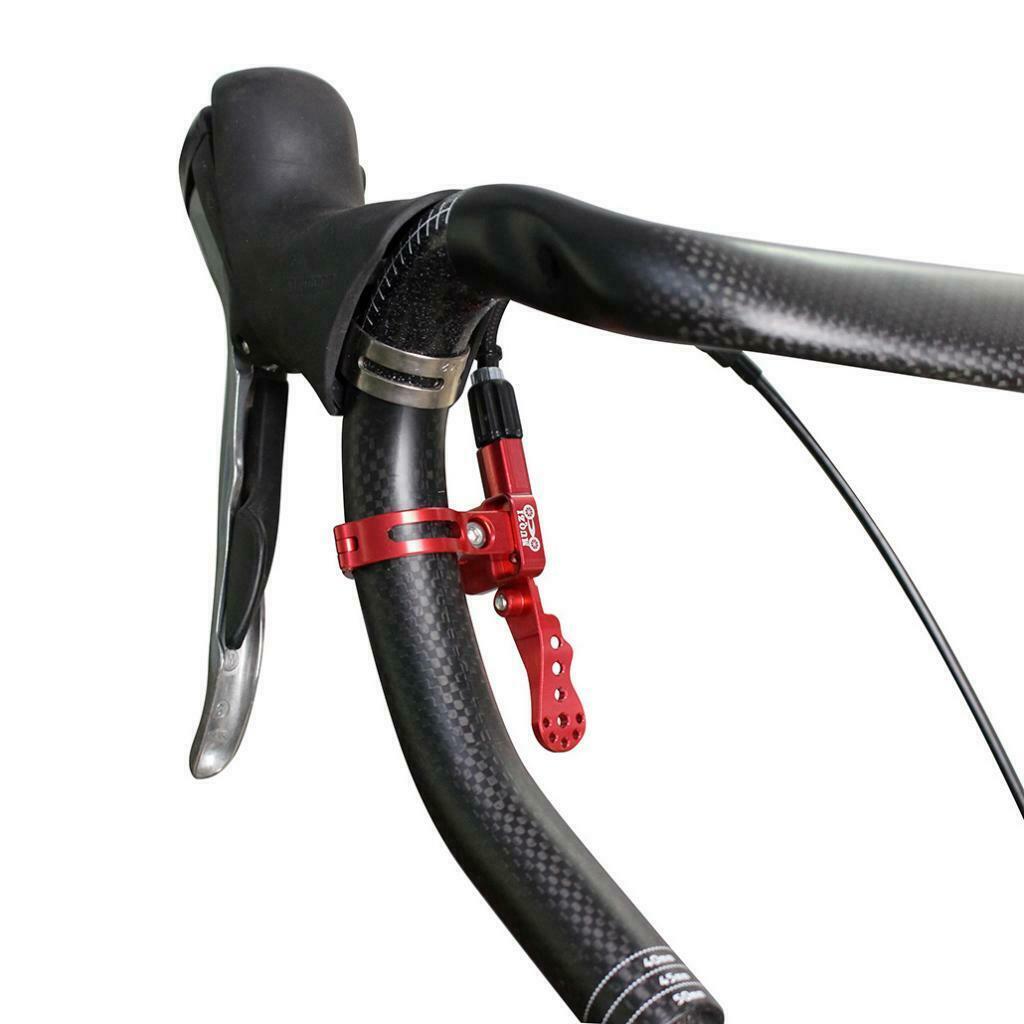 Dropper Lever Aluminum Alloy Seatpost Drop Brake for 24mm Handlebar Red