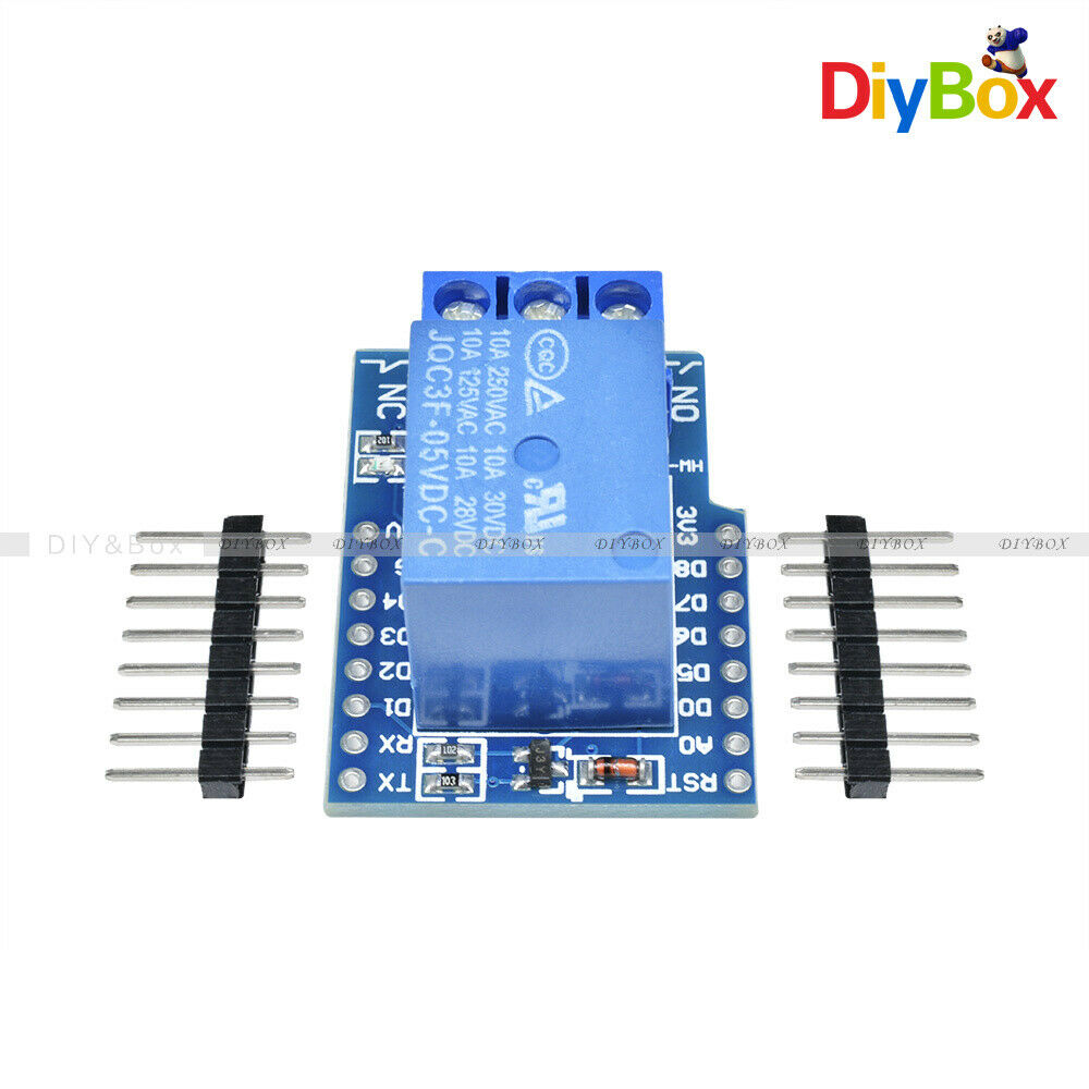 Relay Shield for Arduino WeMos D1 Mini ESP8266 Development Board D