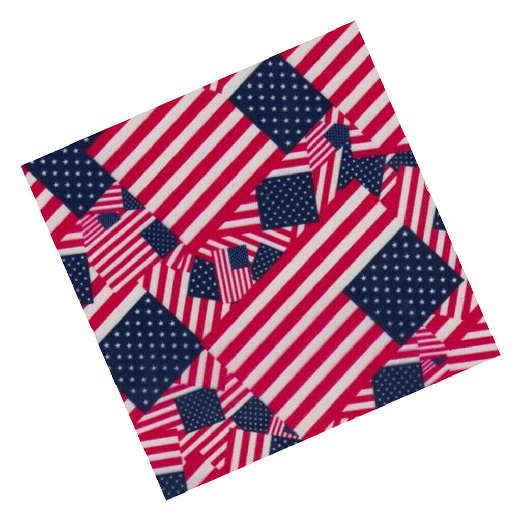 Hydrographic Water Transfer Printing Film Hydro Dipping Kit 0.5 x 1m US Flag