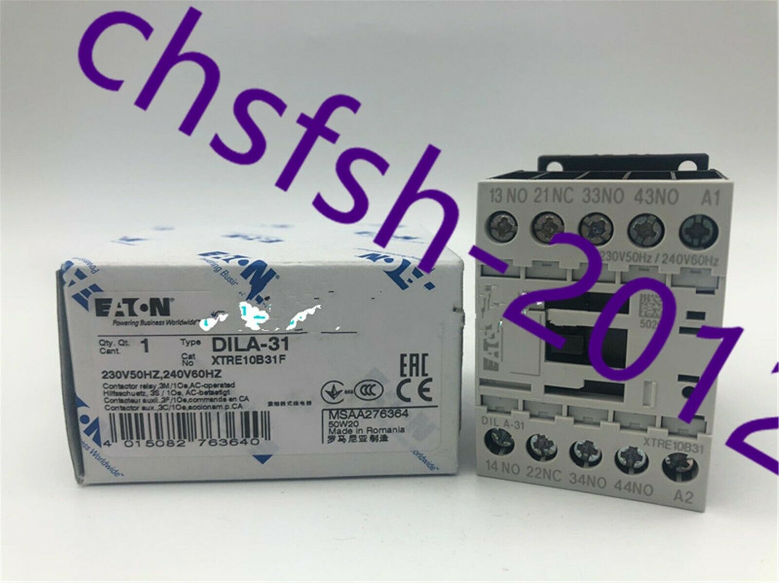 1 pcs New IN Box EATON DILA-31 DC Contactor