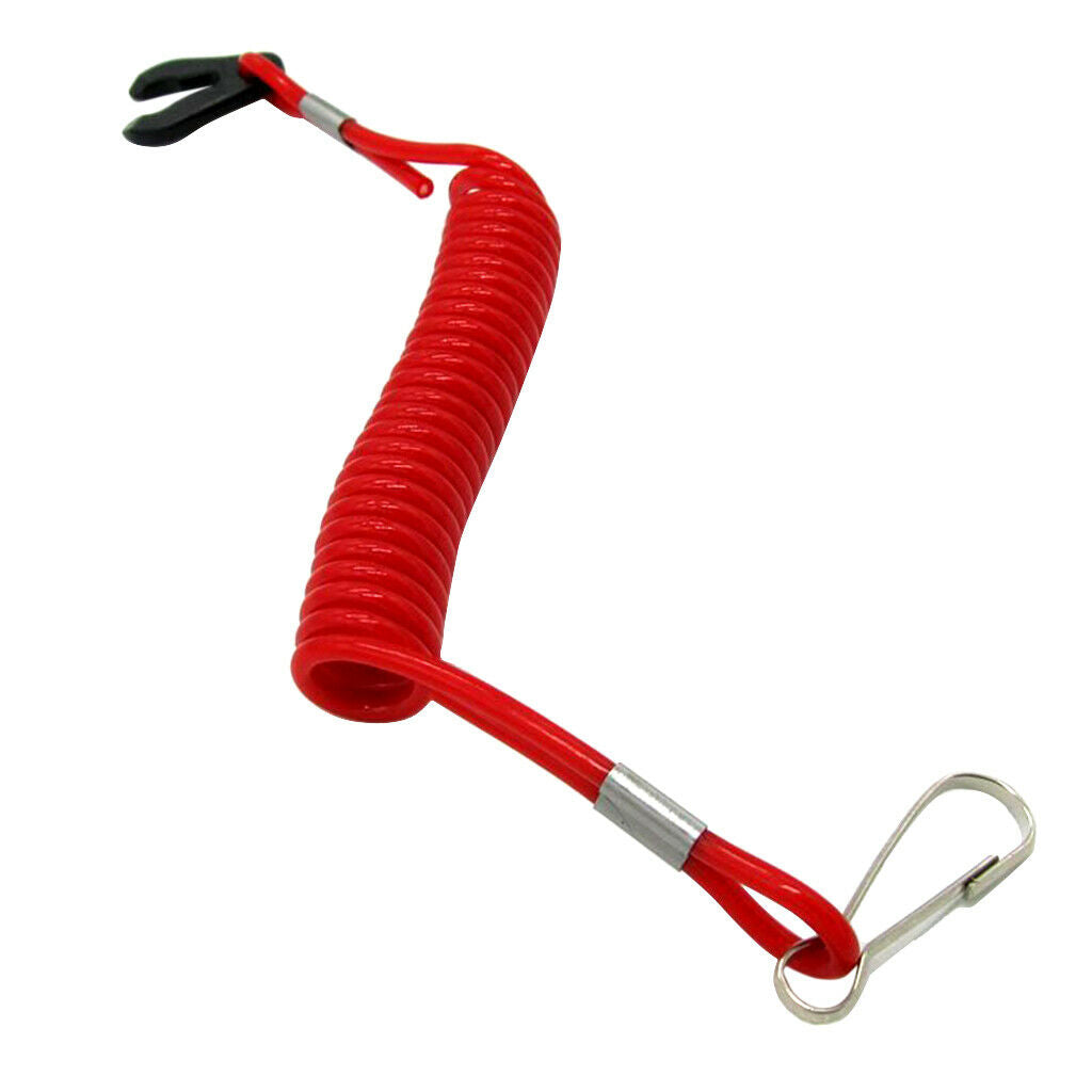 Safety Tether Kill Switch For Boat Marine Motor, Kill Switch Lanyard for