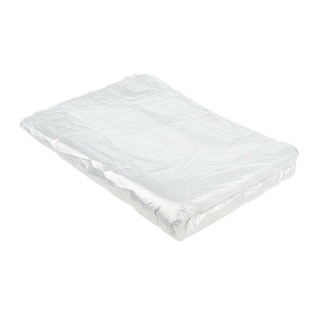 200 Pieces Disposable Hair Cutting Cape Shawl Gown Unisex Capes Cloth Apron