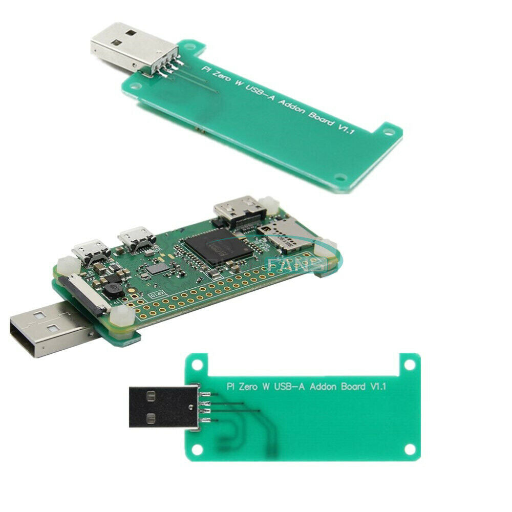 USB-A Addon Board USB Type-A Connector V1.1 RPi0 Adapter For Raspberry Pi Zero
