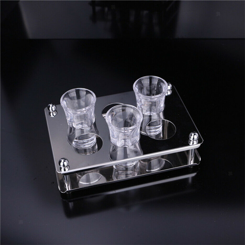 12 Holes/6 Holes Liquor Cup Holders Wine Racks Stainless Steel Wine Rack  #1