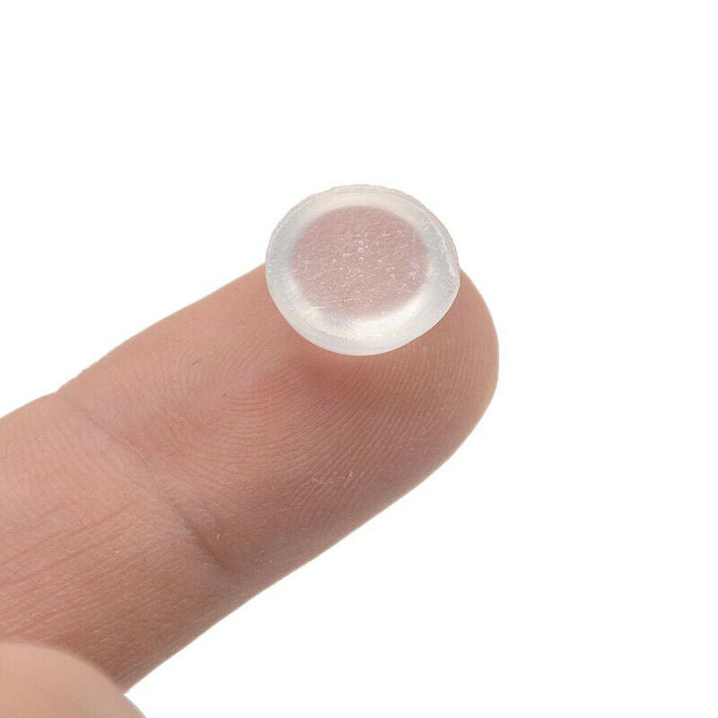 20pcs Silicon Rubber Clear Self Adhesive Sticky Pads For Cupboard Sofa Furniture