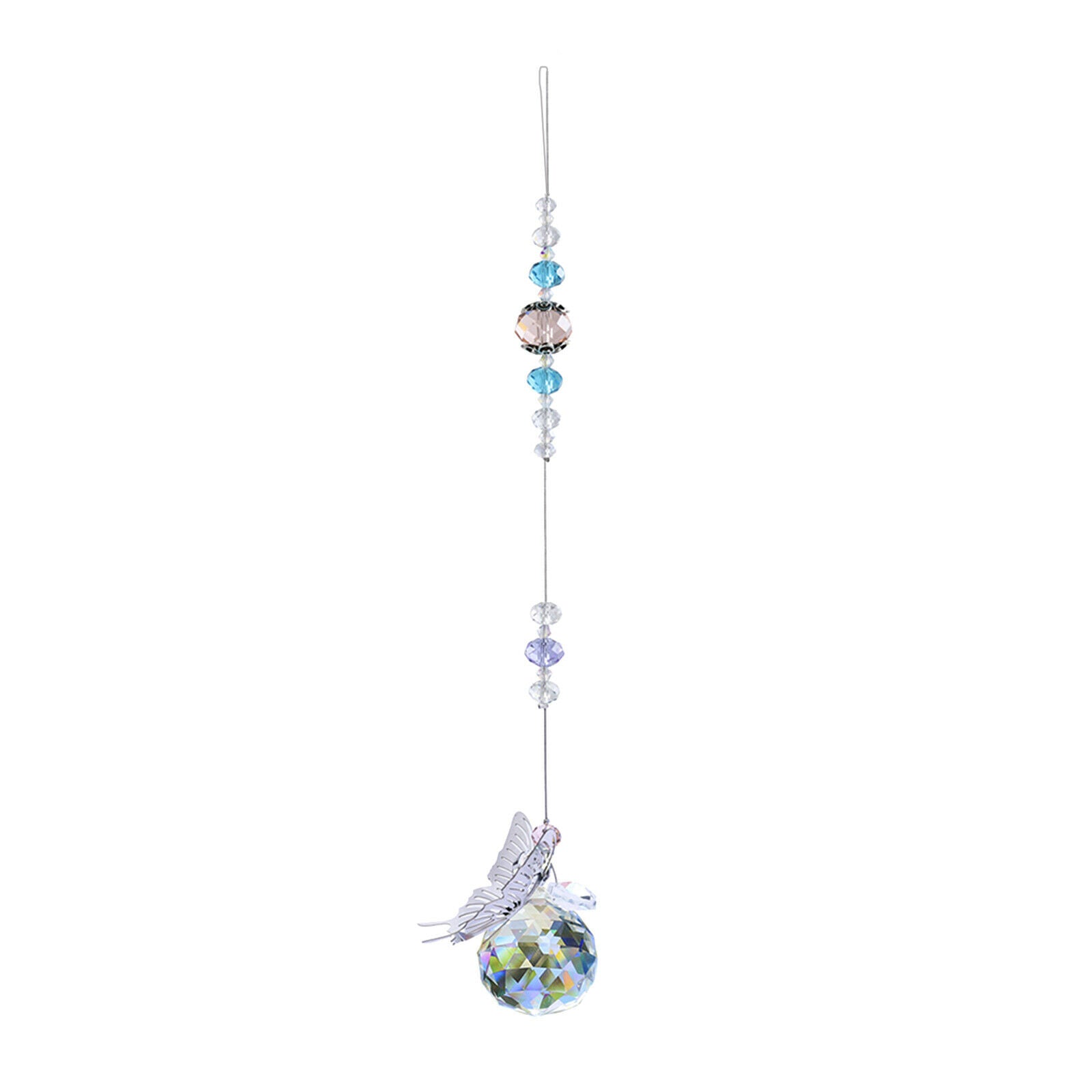 Crystal Suncatcher Prism Window Hanging Ornament   Wind Chimes