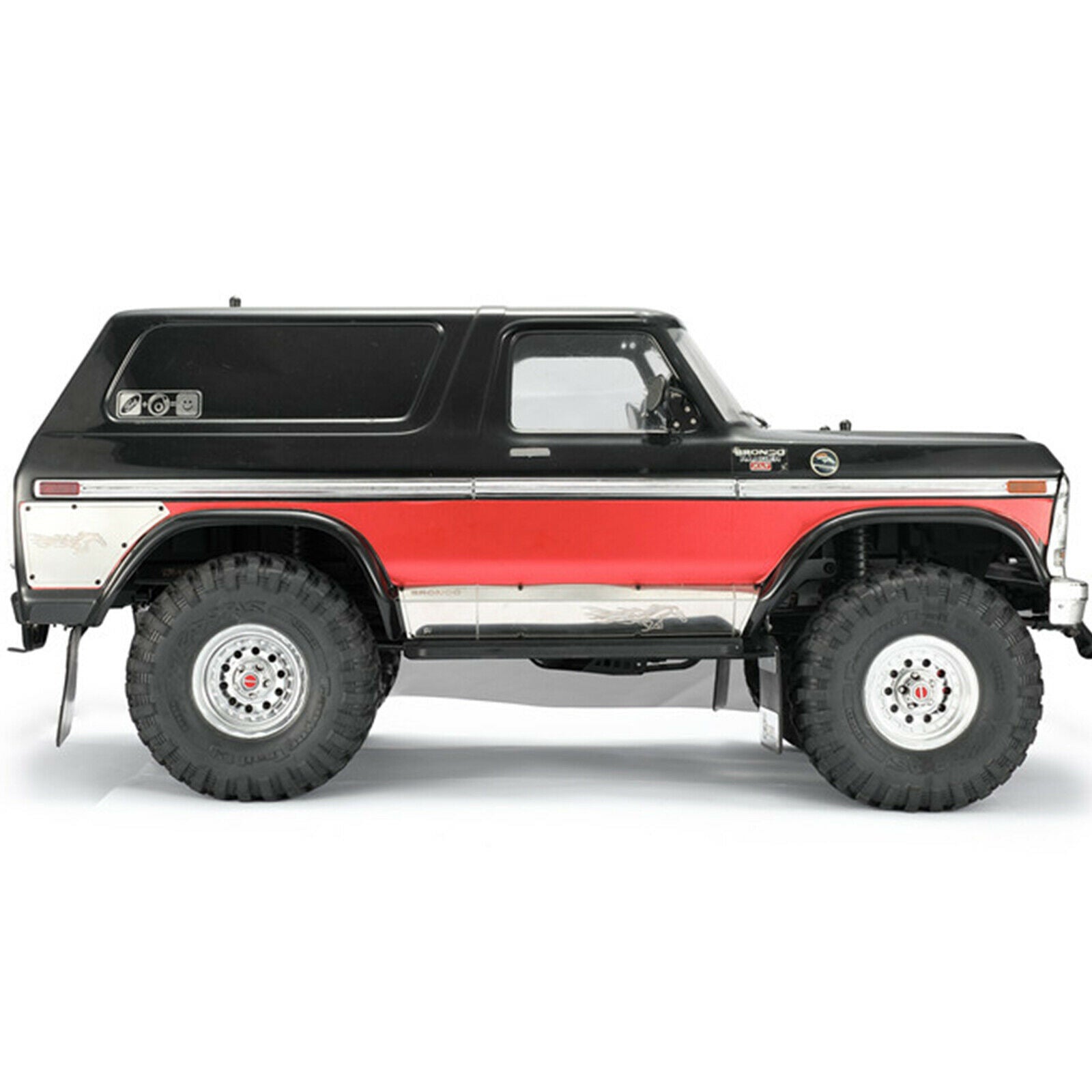 Rubber Mudguard Mud Fender with Metal Stand for TRX-4 Chevrolet BLAZER K5 RC Car