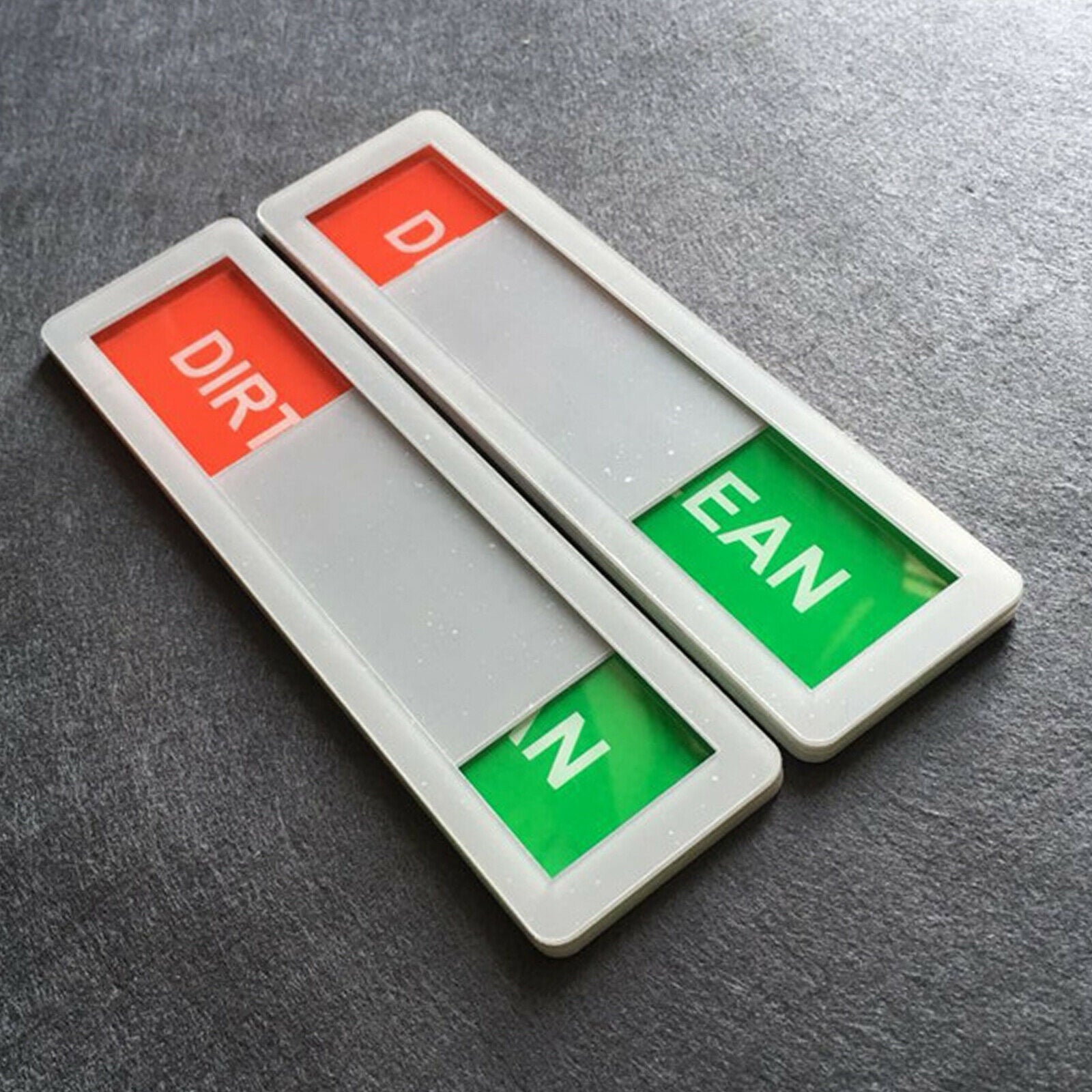 Dishwasher Signage Magnetic Indicator Easy to Read Clear, Bold Text for