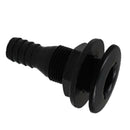5/8 '' ABS Black Hull Marine Connector Durable Spare Yacht Parts