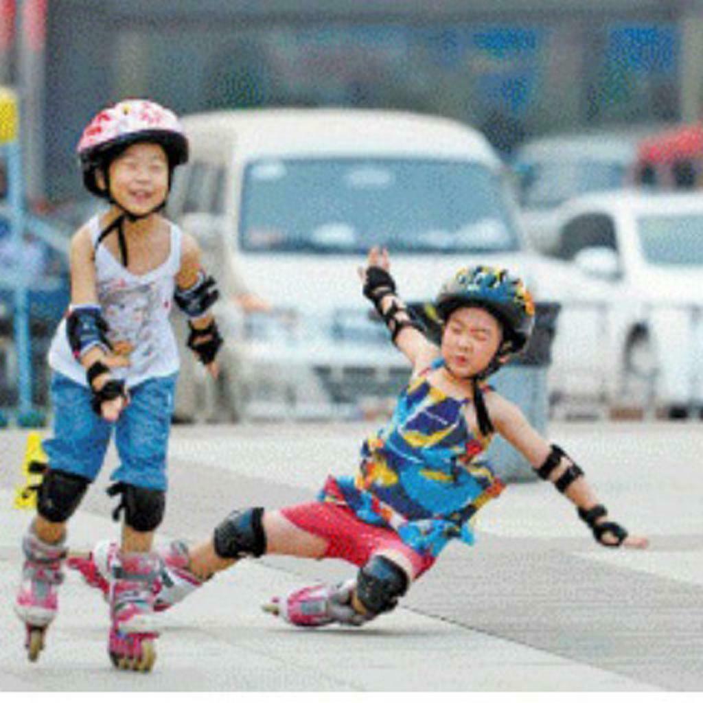 12pcs Kids and Teens Knee Elbow Protector Set Roller Skate Scooter Cycling Guard