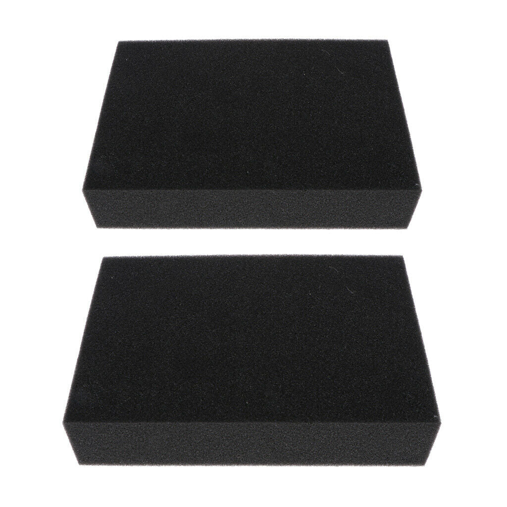 2 Pack Black Foam Needle Pins Felting Pad Wool Felt Accessories Sewing