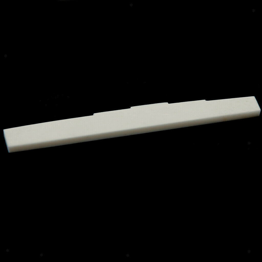 Portable Buffalo Bone Bridge Saddle for Classical Guitar Parts 80mm