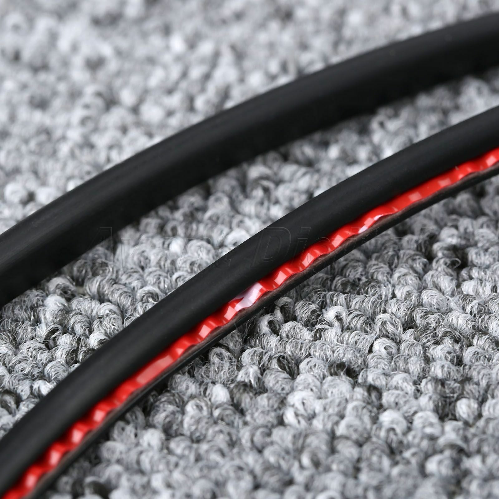 Car Door 5m Black Moulding Trim Strip Edge Guard Cover Scratch Crash Protector