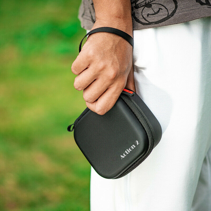 Portable PU Storage Carrying Case Bag Handbag For DJI Action 2 Sports Camera