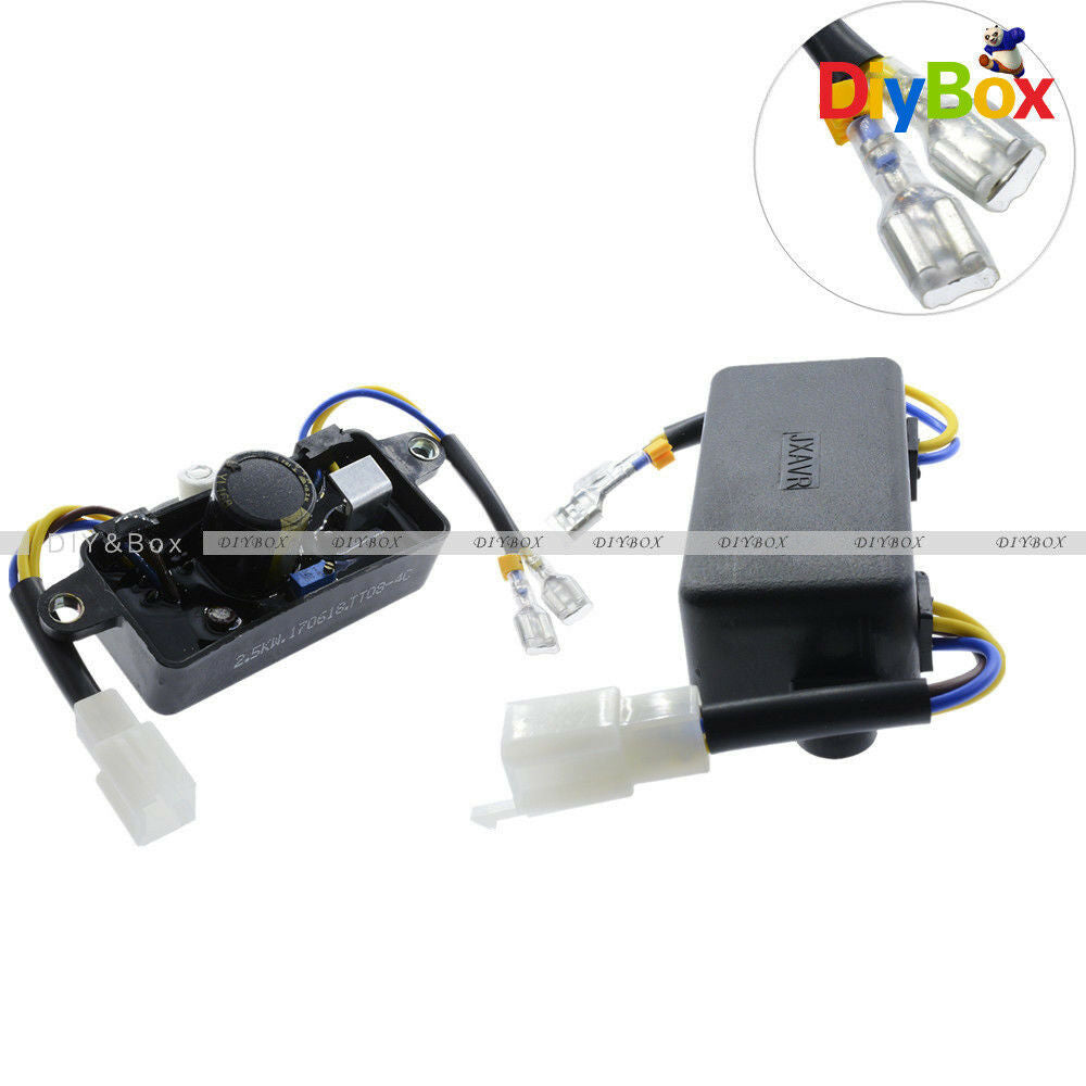 Voltage Regulator Rectifier Chinese Generator Single Phase AVR Fit 2KW - 3KW