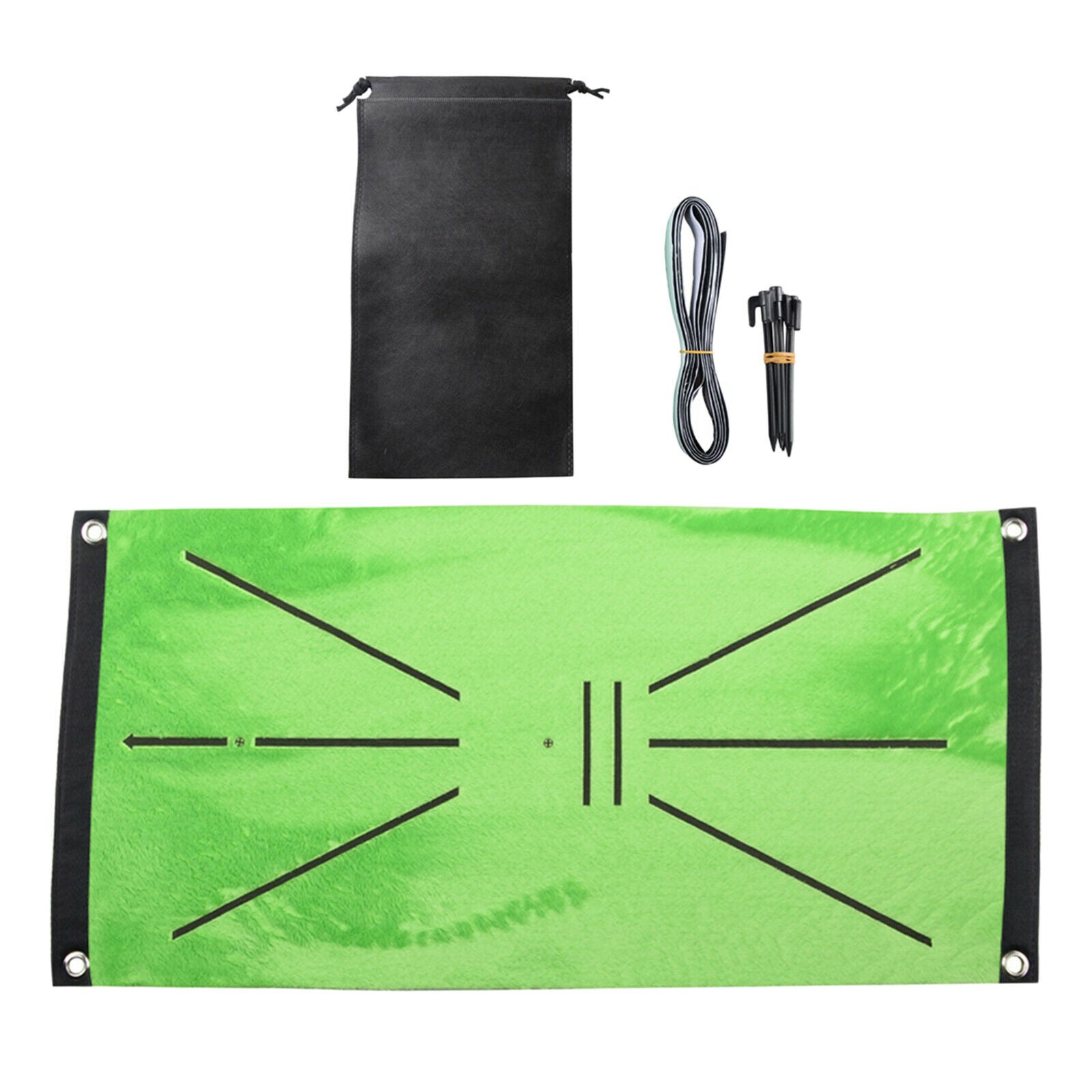 Mini Anti-Slip Golf Practice Mat Chipping Swing Game Practice Equip Backyard