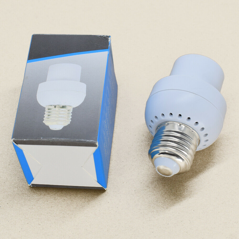1pc E27 Sound Control Induction LED Halogen CFL Light Bulb Holder Socket Adapter