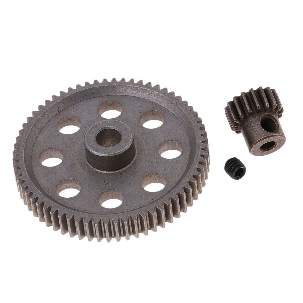 64T 17T Differential Main/Motor Gear for 1/10 HSP 94111 RC On-road Car Models