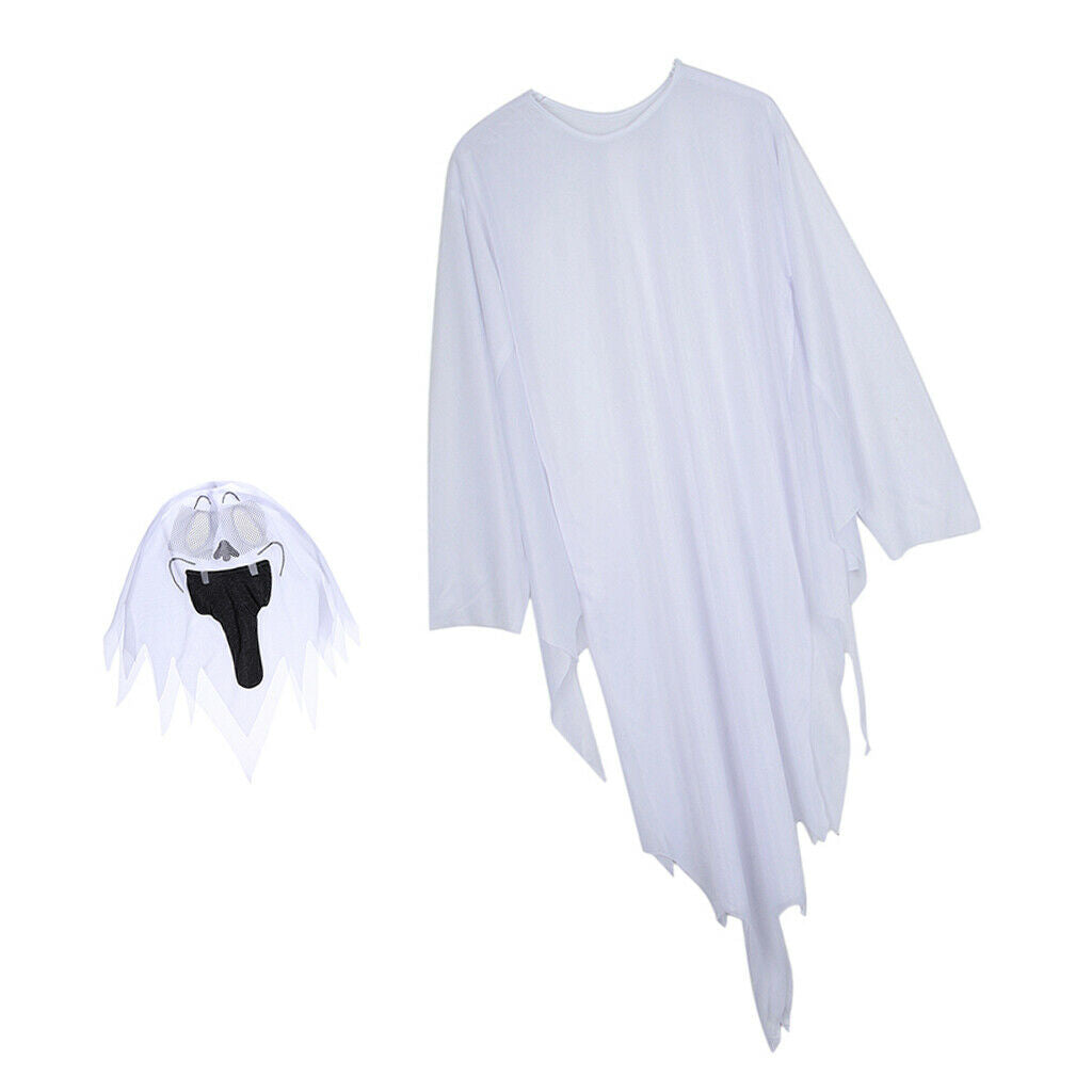 Kids Ghost Costume Scary Halloween Costumes for Boys 80CM