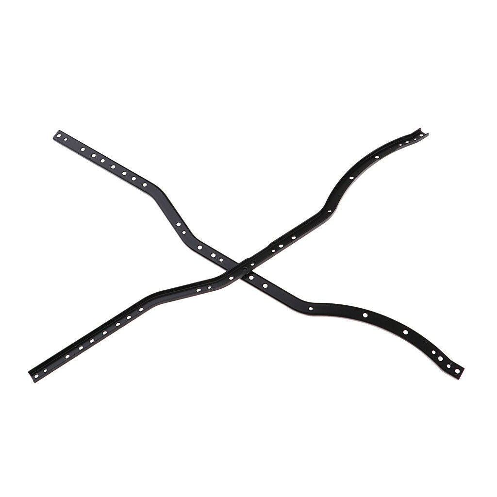 2Pc Frame Beam Chassis Rails Set ,Metal for Axial ,SCX10 II ,AX31418 ,AX 90046,