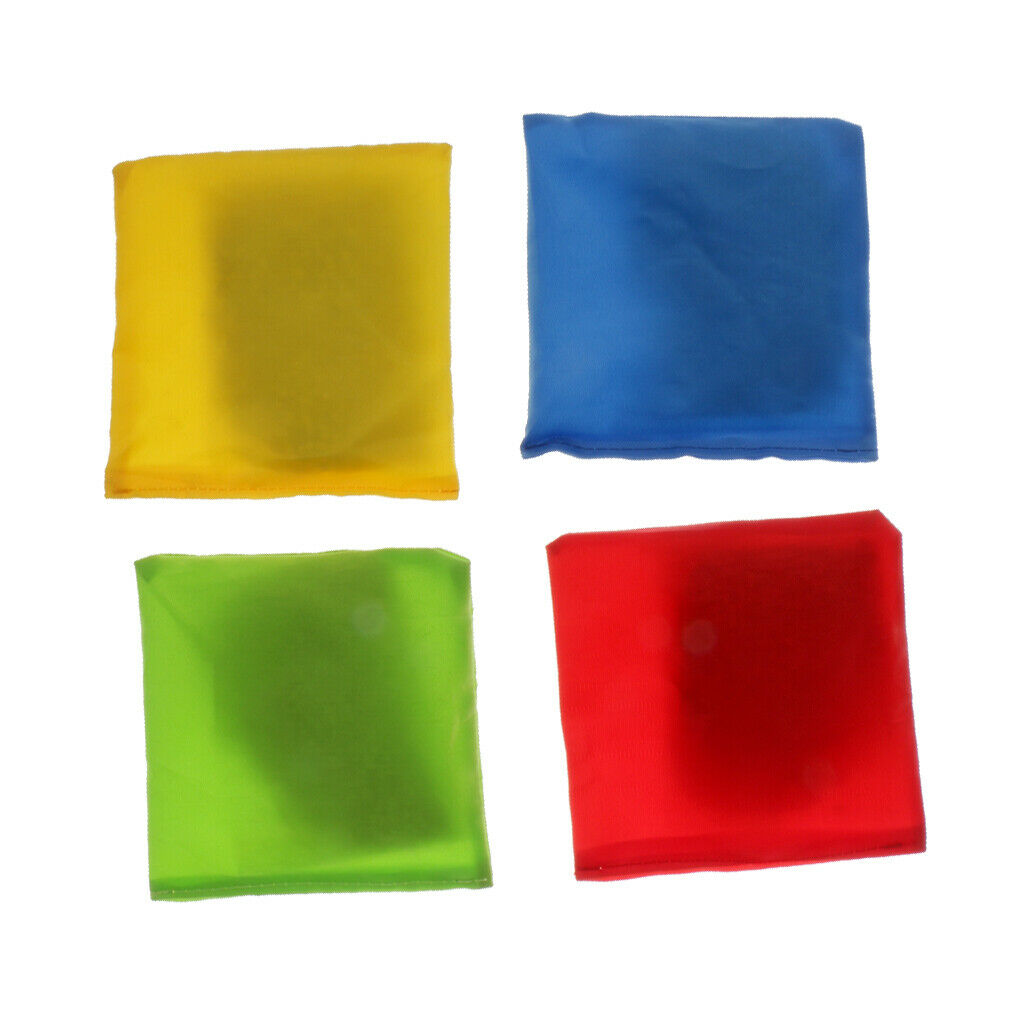 4pcs Canvas Cornhole  For Backyard Tossing Corn