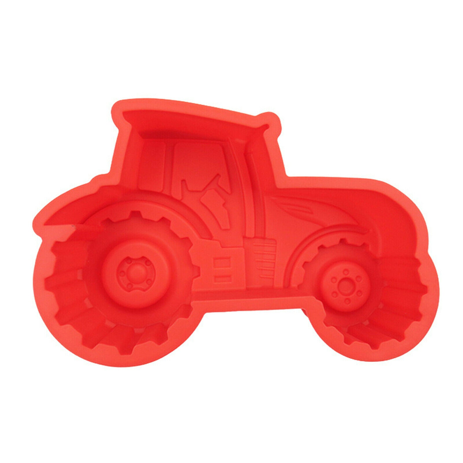 DIY Tractor Silicone Chocolate Desserts Baking Molds Moulds Baking Pans