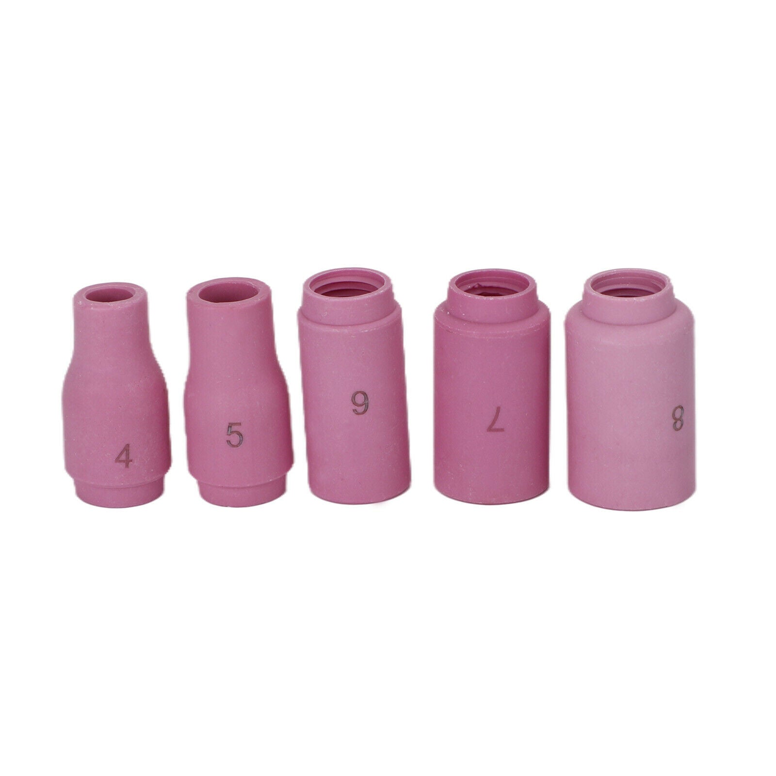 68PCS TIG Welding Torch Stubby Gas Lens Pyrex Glass Cup Kit For WP-17/18/26