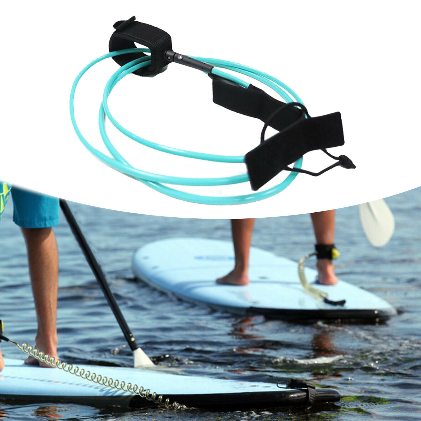 Surfing Ankle Leash Leg Rope Safe Longboard Leg Arm Wrists Accessories