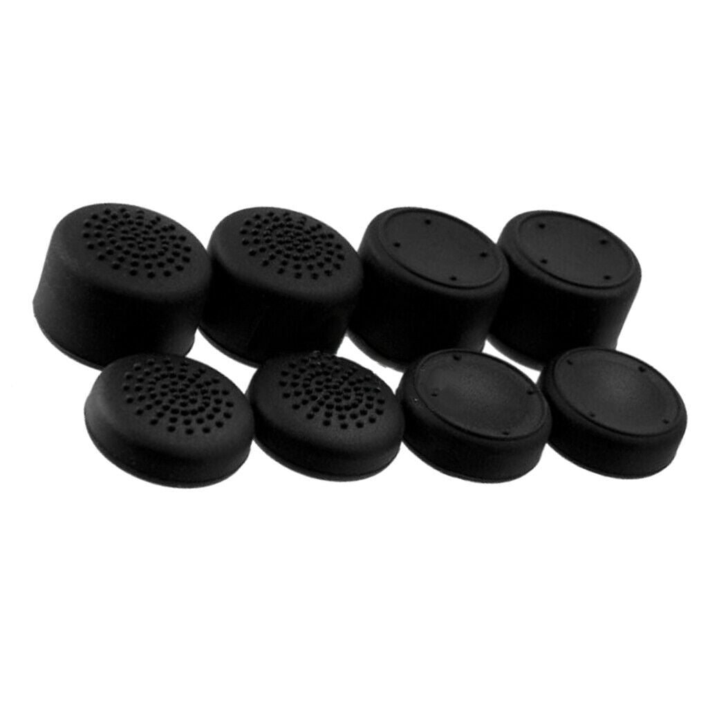 8Pcs Thumbstick Caps Rised Thumb Grips for   4 PS4 Controller .