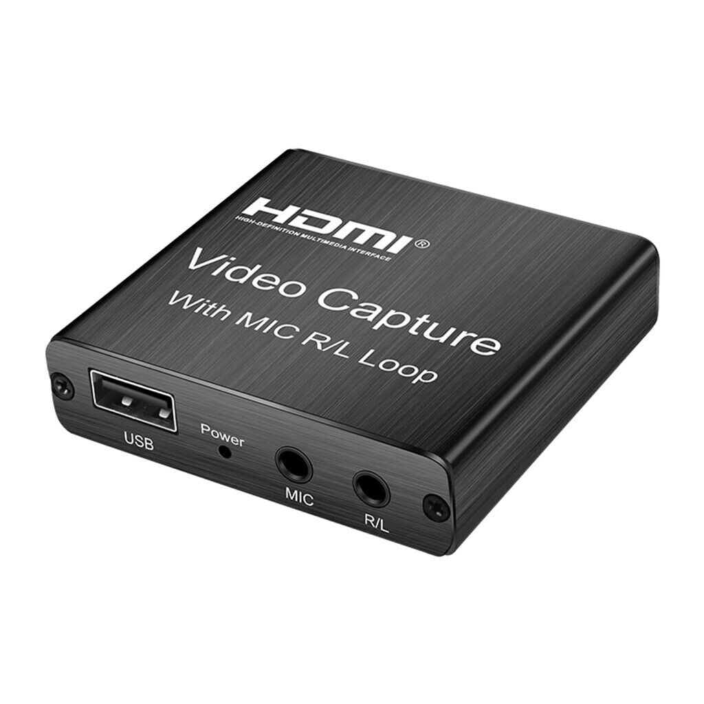 Capture Card USB 2.0   Game Capture Card Device with   Loop-out Support HD