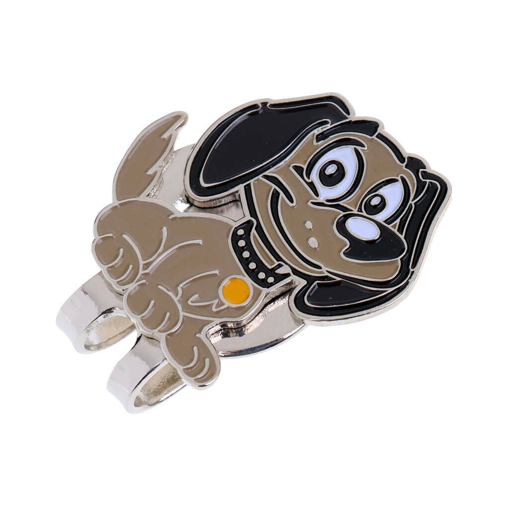 MagiDeal 2 piece golf ball markers with magnetic hat clip, cats and