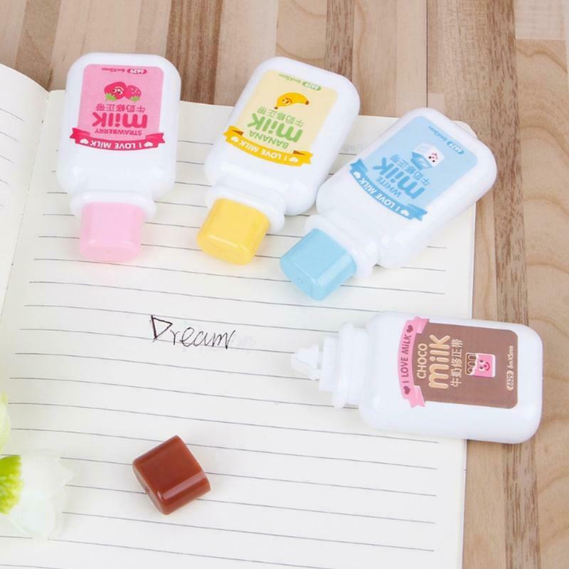 Portable Correction Tape Easy To Write with Gel Pen Pencil Ink Pen for Office