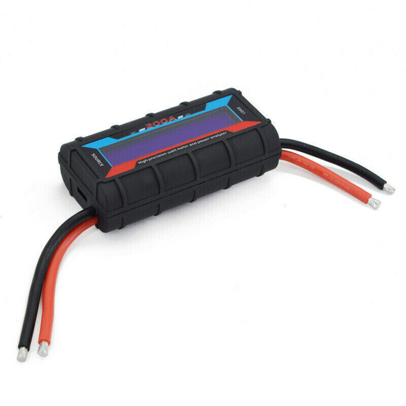 200A DC LCD Digital Monitor Amp Watt Meter Detector Battery Solar Power Analyser