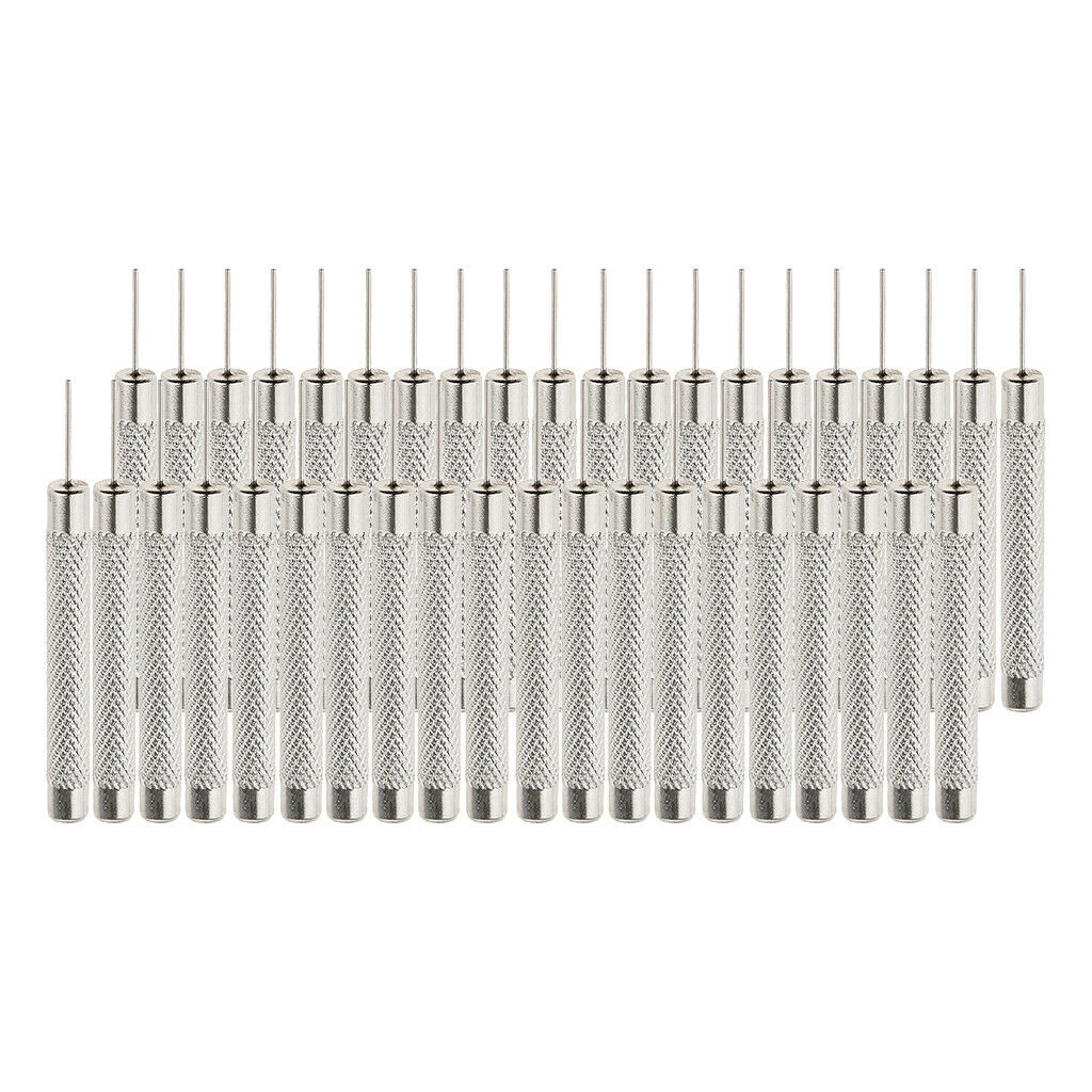 40 Pieces Bracelet Watch Strap Punch Pin Remover Repair Tool Accessories (0.7mm)