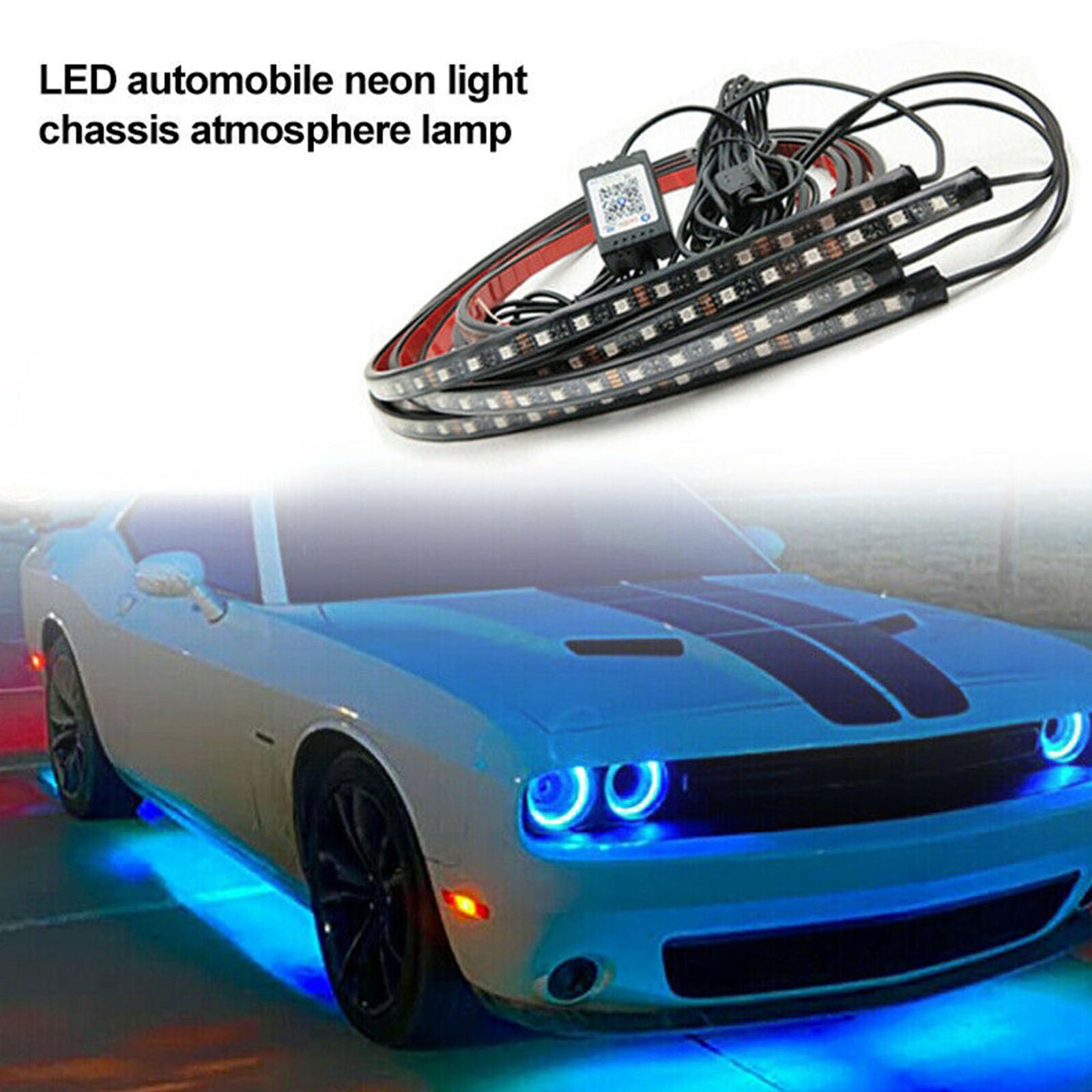 RGB LED underbody lighting Auto Underglow Body Atmosphere Lamp APP Control