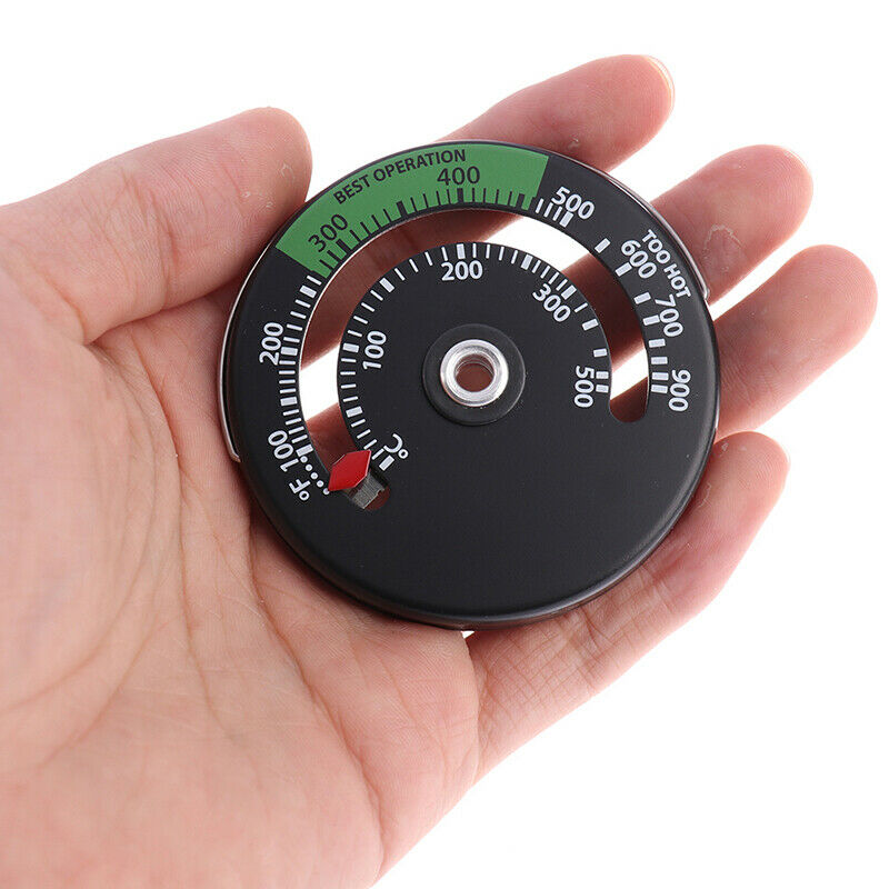 Magnetic Fireplace Stove Thermometer Fire Place Temperature MonitorJCAUJC.l8