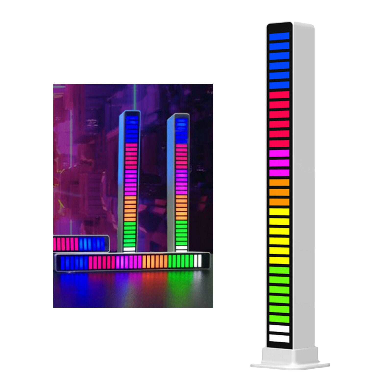 RGB Voice-Activated Pickup Rhythm Light LED Colorful Home Atmosphere Lamps