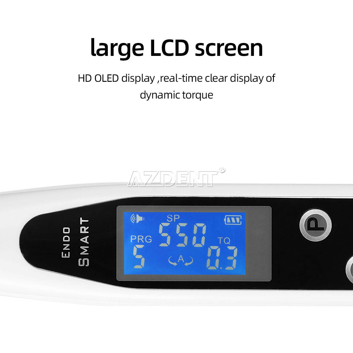 Dental Wireless Mini LED Endo Motor Treatment Q1101 16:1 Reduction Contra Angle