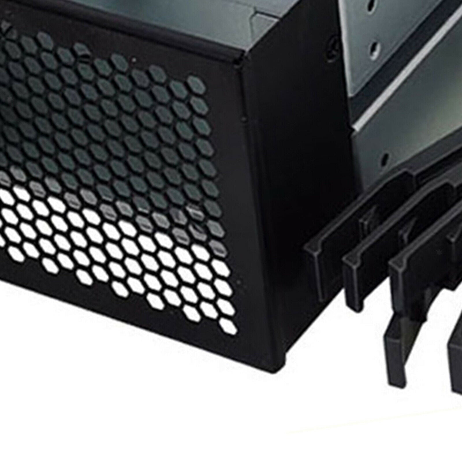 3.5" inch HDD Hard Drive Cage Rack Bracket w/Fan Space SATA Enclosure Tray